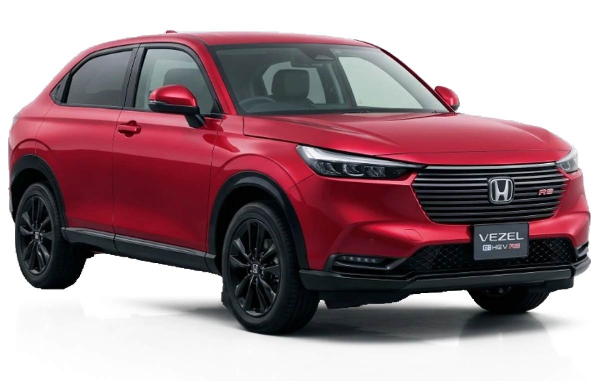Honda Vezel e:HEV RS — Premium Crystal Red
